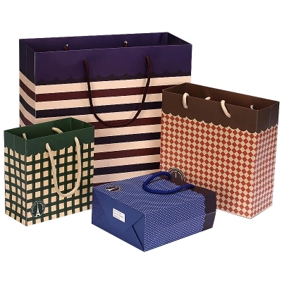 简约礼品袋定制 高档波点礼物包装袋印刷 包装袋定做 包装袋设计