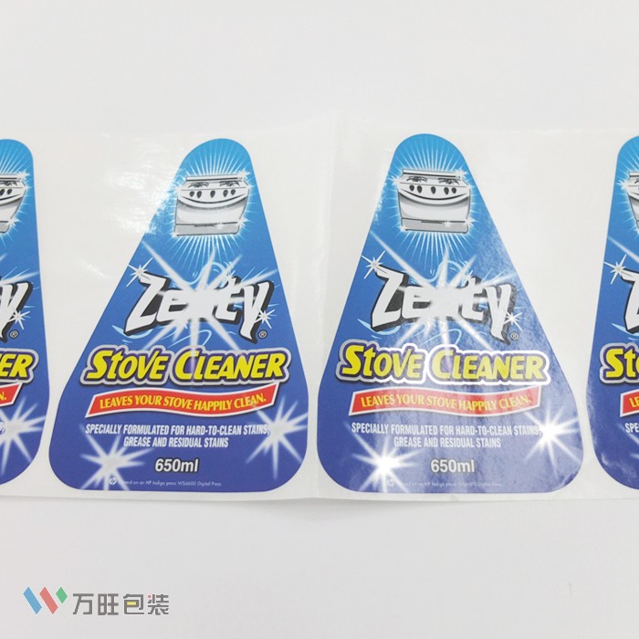亮银不干胶 标签印刷 贴纸定制