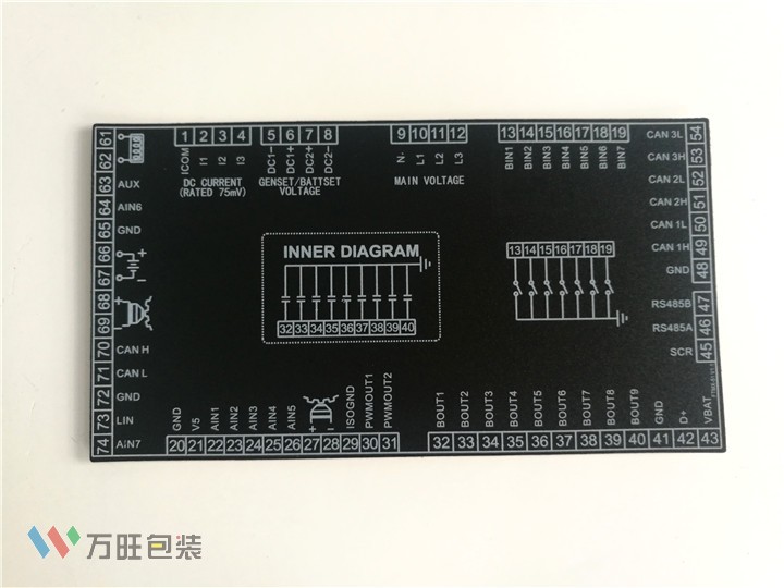 PVC面板定做 丝印PC面膜贴 机箱仪器贴膜 仪表面贴 透明黑色面版