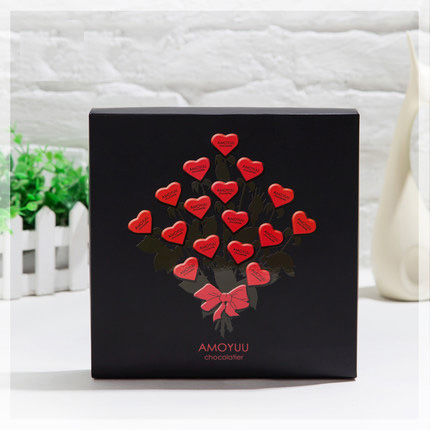定做产品包装盒 食品礼物情人节 巧克力礼品纸盒 定制订做