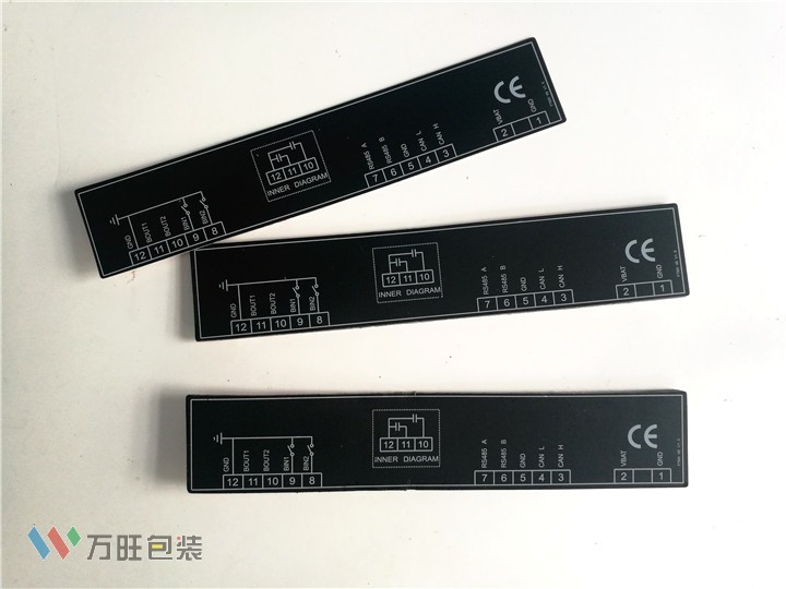 电子电器仪表面板 定制优质PVC丝印标牌 印刷面板面贴 订做背面带胶