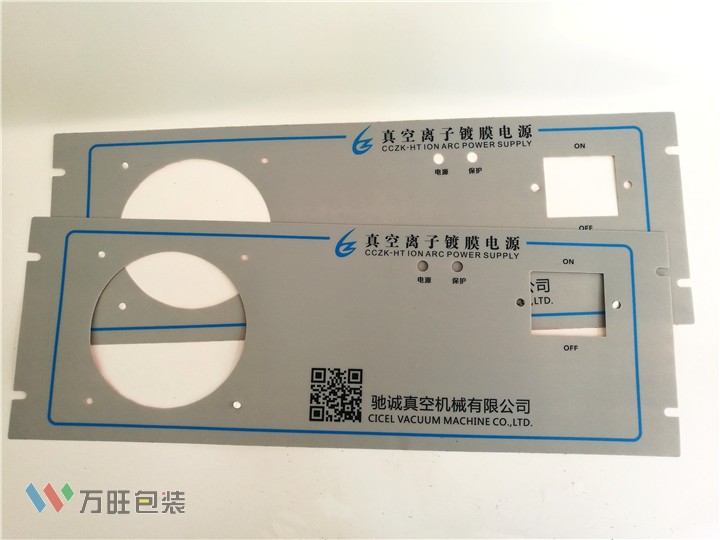批量生产薄膜丝印PET按键面贴 透明窗口pvc面板 质量好不褪色