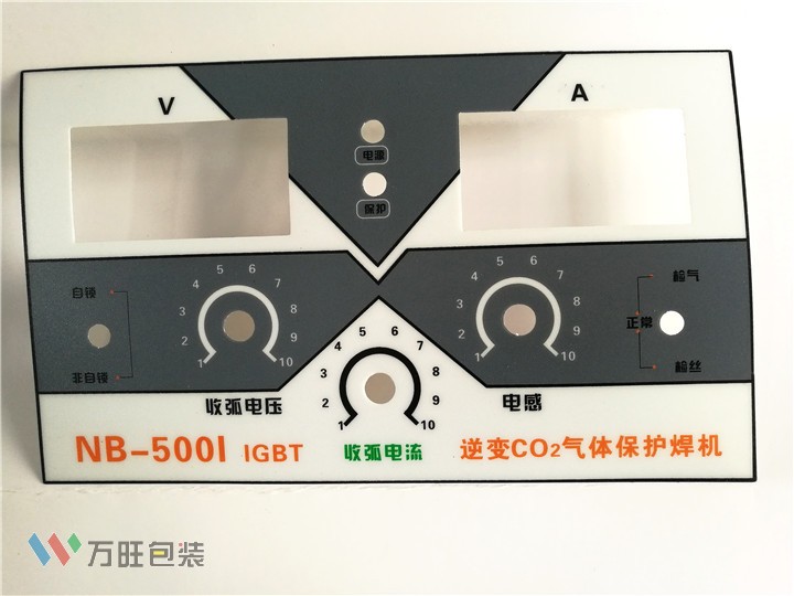 定做 加工 生产PVC面板 仪器仪表面膜 机箱面板 标牌 机箱面板